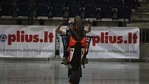 &bdquo;Stunt Eurocup&ldquo; varžybų Vilniuje treniruotė