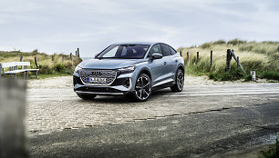 Konkursas „Lietuvos metų automobilis 2023 m.“, pretendentas Audi Q4 Sportback e-tron