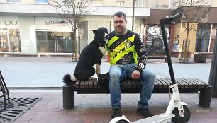 &Scaron;uo Maila mėgsta važinėti viskuo, ką vairuoja &scaron;eimininkas