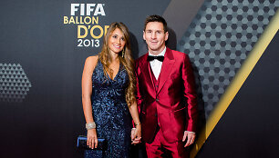 Lionelis Messi ir Antonella Roccuzzo