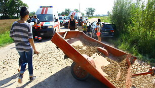 Avarijos vietoje