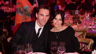 Courteney Cox ir Johnny McDaidas