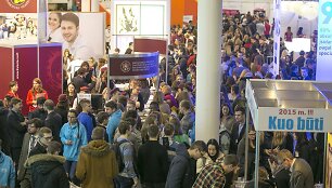 XIII tarptautinė mokymosi, žinių ir karjeros planavimo paroda STUDIJOS 2015