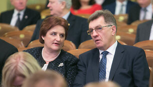 Loreta Graužinienė ir Algirdas Butkevičius