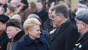 Dalia Grybauskaitė ir Algirdas Butkevičius