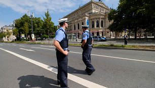 Frankfurte dėl didelės karo laikų bombos evakuojama 60 tūkst. žmonių.