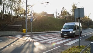 Pėsčiųjų perėja T.Narbuto gatvėje
