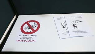 Prezidentė Dalia Grybauskaitė i&scaron; anksto balsuoja savivaldybių tarybų rinkimuose 