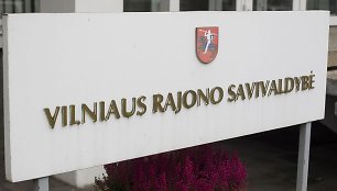 Piketas prie Vilniaus rajono savivaldybės