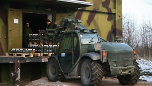 Lapkričio pabaigoje Lietuvos kariuomenės arsenalą Linkaičiuose pasiekė jau trečioji  2014 m. Lietuvos  pagamintų automatiniam šautuvui G36 skirtų 5,56x45 mm šovinių partija.