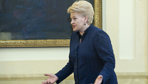 Dalia Grybauskaitė susitiko su ministerijų atstovais