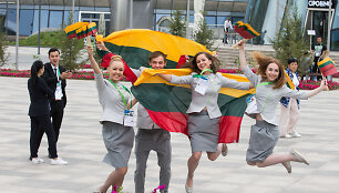 Astanoje &bdquo;Expo 2017&ldquo; parodoje &scaron;venčiama Lietuvos nacionalinė diena
