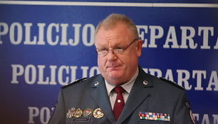 Laikinai policijos generalinio komisaro pareigas einantis Algirdas Stončaitis