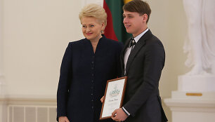 Dalia Grybauskaitė ir Donatas Kriukas