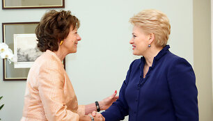 Neelie Kroes ir Dalia Grybauskaitė