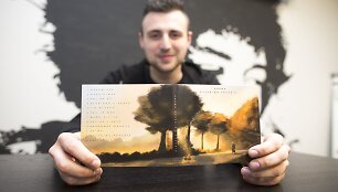 Kazimieras Lik&scaron;a pristato naująjį grupės &bdquo;Karma&ldquo; albumą &bdquo;Gyvenimo pradžia&ldquo; / I. Gelūno nuotr.