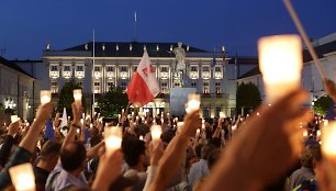 Protestas Lenkijoje