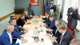 LSDP partijos valdybos posėdis