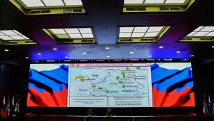 Minske pristatytas &bdquo;Zapad 2017&rdquo; pratybų scenarijus