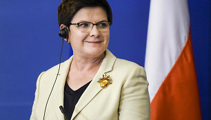 Lenkijos premjerė Beata Szydlo