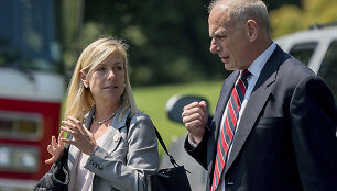Kirstjen Nielsen ir Johnas Kelly