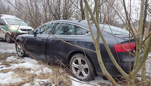 Kaune pavogtas ir per valandą surastas automobilis