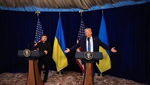 Donaldo Trumpo ir Volodymyro Zelenskio susitikimas