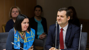 Dovilė &Scaron;akalienė ir Gintautas Paluckas