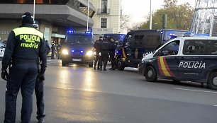 Ispanijos policija Madride