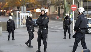 Ispanijos policija Madride