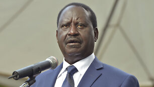 Kenijos opozicijos lyderis Raila Odinga