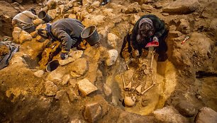 Archeologiniai kasinėjimai Gedimino kalno aikštelėje