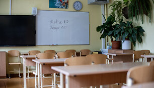 Abiturientai laiko valstybinį matematikos egzaminą