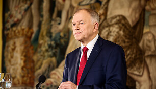Vytenis Andriukaitis BNS spaudos konferencijoje