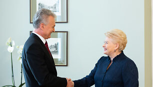 Gitanas Nausėda ir Dalia Grybauskaitė