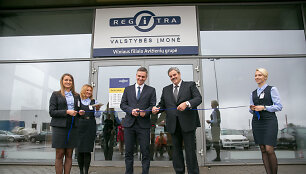 VĮ &bdquo;Regitra&ldquo; naujo Vilniaus filialo padalinio Avižienių grupės atidarymas