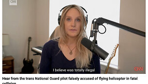 JAV kariuomenės pilotė translytė Jo Ellis