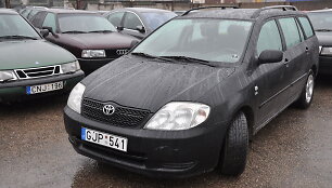 Ekspertizės metu paai&scaron;kės, ar &bdquo;Toyota Corolla&ldquo; dalyvavo eismo įvykyje. 