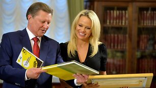Sergejus Ivanovas, Pamela Anderson
