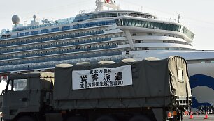 Karantinuotas &bdquo;Diamond Princess&ldquo; laivas