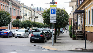 Kauno gatvėse įrengiama išmanioji parkavimo sistema