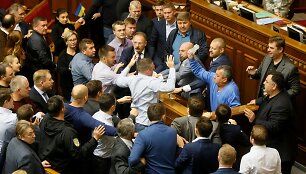 Mu&scaron;tynės Ukrainos Auk&scaron;čiausioje Radoje