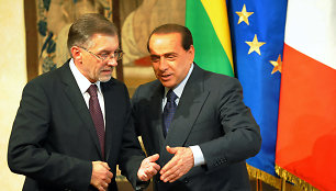 Draugyste su V.Putinu garsėjęs S.Berlusconi buvo palankus Lietuvai: mūsų noru nesuabejojo