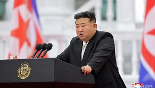 Šiaurės Korėjos lyderis Kim Jong Unas