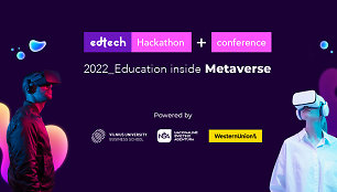 Tarptautinis „EdTech“ hakatonas ir konferencija vienys švietimo inovatorius iš viso pasaulio