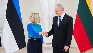 Prezidentas susitiko su Estijos Prezidente &Uuml;lle Madise