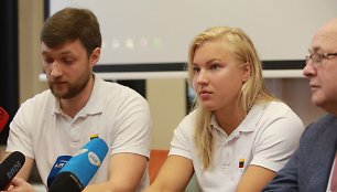 Paulius Andrijauskas ir Rūta Meilutytė