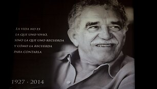 Kolumbijos ra&scaron;ytojas Gabrielis Garcia Marquezas