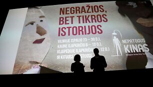Žmogaus teisių kino festivalio &bdquo;Nepatogus kinas&ldquo; atidarymas.