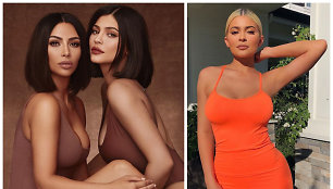 Kim Kardashian ir Kylie Jenner